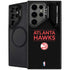 NBA Atlanta Hawks Standard - Black Galaxy S25 Ultra Kickstand Case